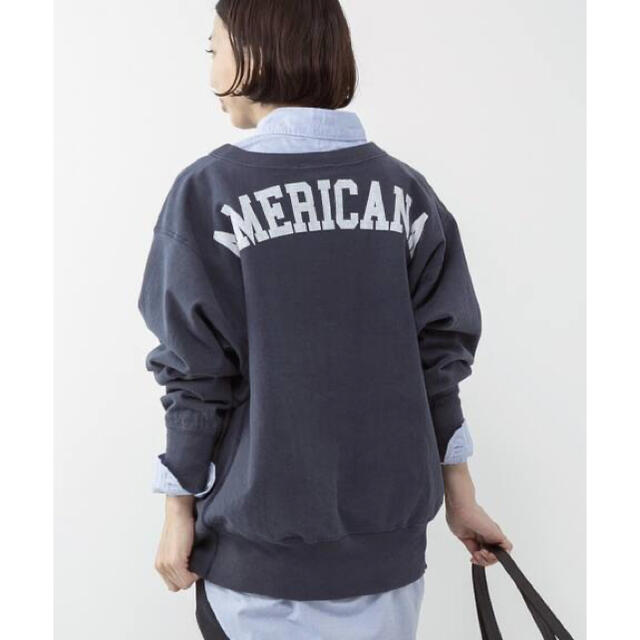 AMERICANA(アメリカーナ)のドゥーズィエムクラス購入 アメリカーナ BIG SLEEVE SWEAT レディースのトップス(トレーナー/スウェット)の商品写真