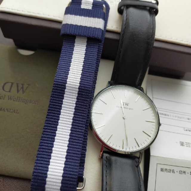 Daniel Wellington(ダニエルウェリントン)の♡ダニエルウェリントン［40mm］♡【美品】 メンズの時計(腕時計(アナログ))の商品写真