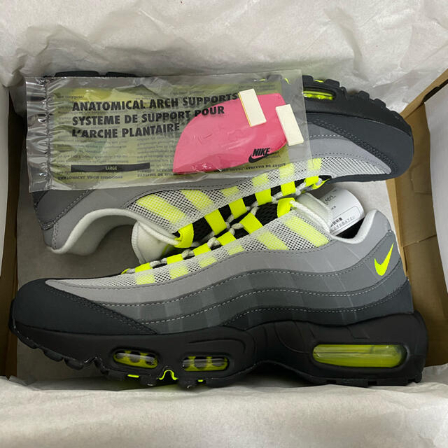 NIKE AIRMAX 95 neon イエローグラデ　27cm