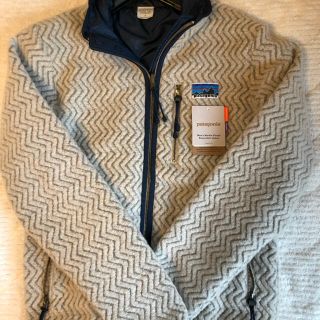 パタゴニア(patagonia)の【Sサイズ】新品ウーリーフリース　リバーシブルジャケット　復刻タグ　希少品(ブルゾン)