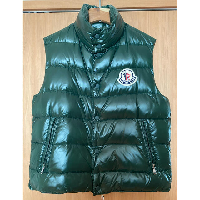 冬バーゲン☆】 MONCLER サイズ2 グリーン TIBET MONCLER モンクレール ダウンベスト