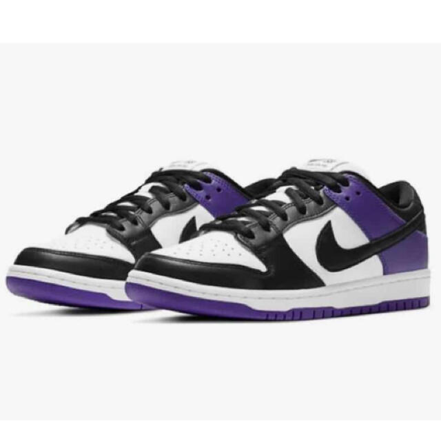 NIKE(ナイキ)のNIKE SB DUNK LOW COURT PURPLE メンズの靴/シューズ(スニーカー)の商品写真