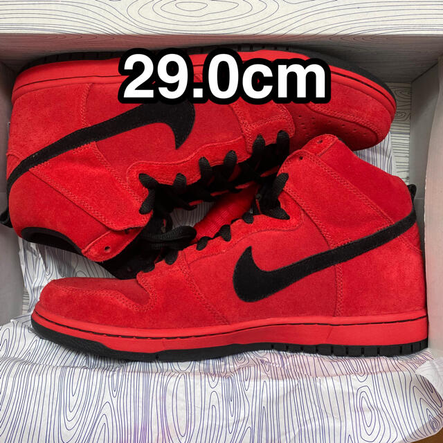 NIKE dunk high pro sb Red Devil