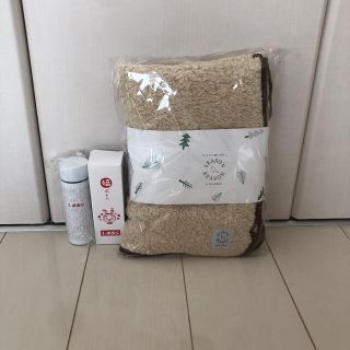 シマムラ(しまむら)のしまむら　ミニステンレスボトル　ブランケット  セット(日用品/生活雑貨)