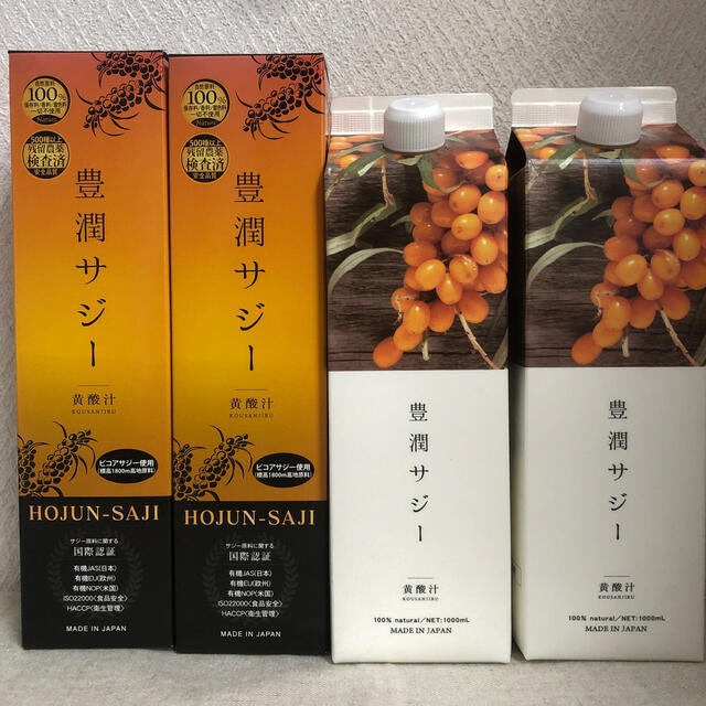 ☆  フィネス　豊潤サジー　サジージュース　1000ml×2本＋300ml×2本