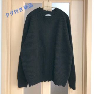 スコットクラブ(SCOT CLUB)のSCOTCLUB ニット トップス 黒【お値下げ可能】(ニット/セーター)