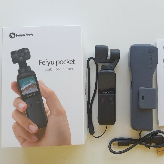 Feiyu pocket 6軸ジンバル付 超小型 4Kカメラ フェイユーポケット www ...