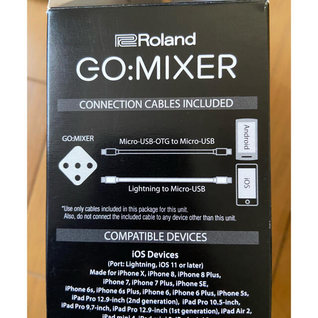 Roland GO MIXER マイクセット　オーディオインターフェイス 2