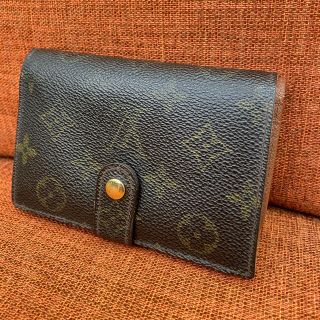 ルイヴィトン(LOUIS VUITTON)のヴィトン　がま口　財布　コンパクト　モノグラム　二つ折り(財布)