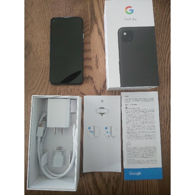 2022年春夏 Google Pixel4a (5G)128GB SIMフリー ジャストブラック