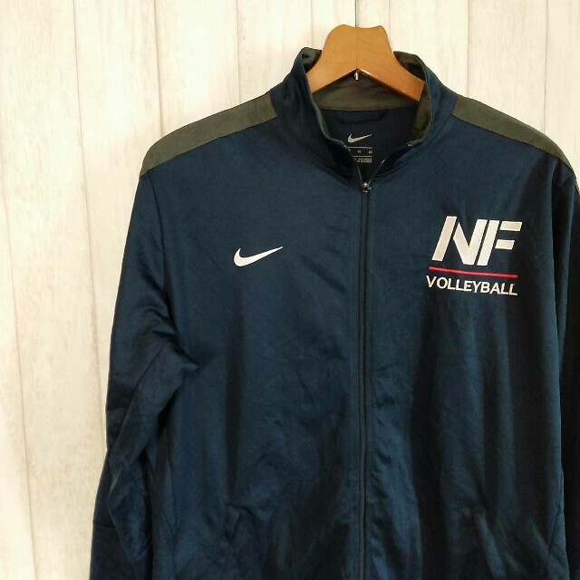 NIKE(ナイキ)の古着 NIKE ナイキ ジャージ 紺 XL バレー メンズのトップス(ジャージ)の商品写真