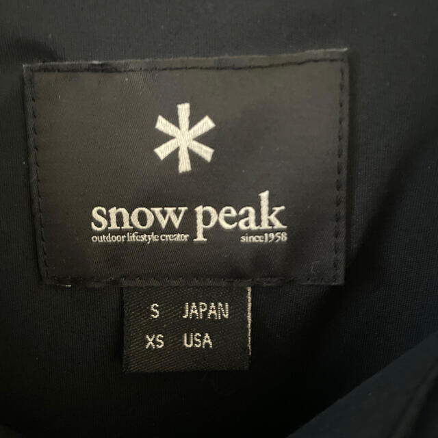 Snow Peak(スノーピーク)のスノーピーク　シャツダウンジャケット メンズのジャケット/アウター(ダウンジャケット)の商品写真