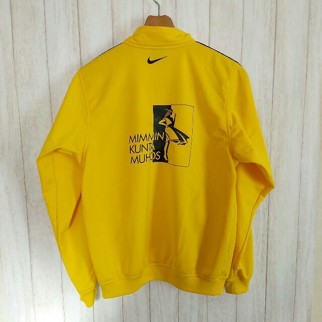 NIKE(ナイキ)の古着 NIKE ナイキ ジャージ 黄イエロー XL サッカー メンズのトップス(ジャージ)の商品写真