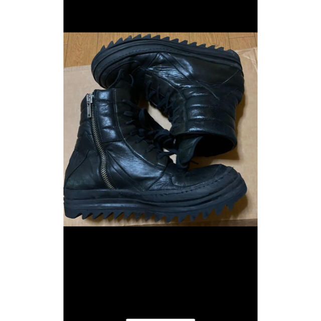 Rick Owens(リックオウエンス)の日本未入荷 サイズ45 Rick Owens GEOBASKET スニーカー メンズの靴/シューズ(スニーカー)の商品写真