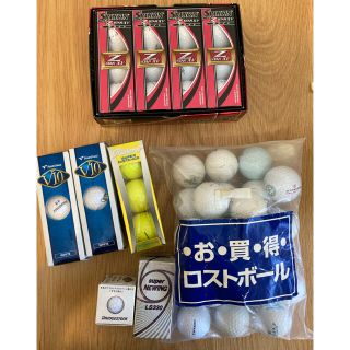 ブリヂストン(BRIDGESTONE)のゴルフボール　新品　中古　40球(ゴルフ)