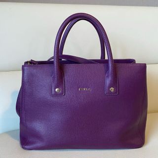 フルラ(Furla)のFURLA パープル　トートバッグ(トートバッグ)