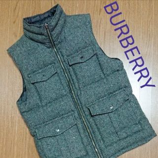 バーバリーブラックレーベル(BURBERRY BLACK LABEL)のBURBERRY バーバリー ブラックレーベル ダウンベスト リバーシブル L(ダウンベスト)