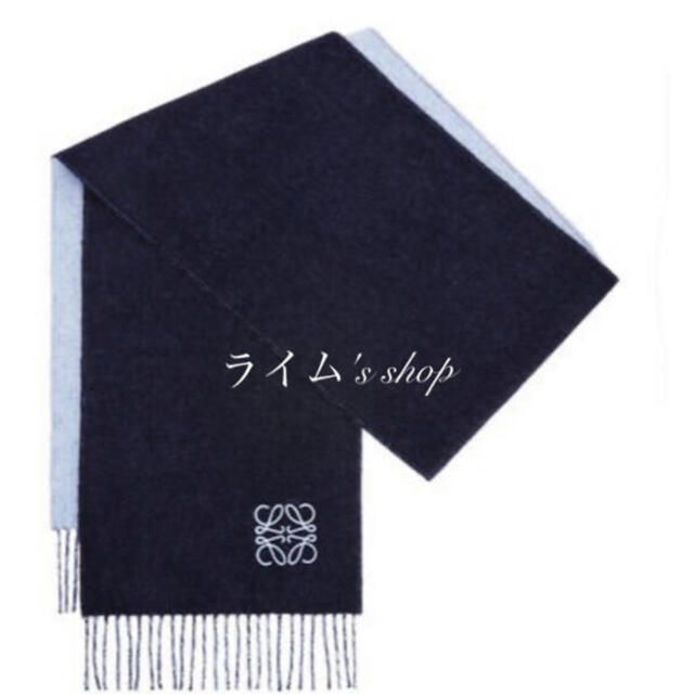 LOEWE - 【新品未使用】入手困難 LOEWE ウールカシミアマフラー