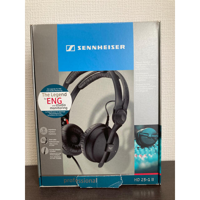 SENNHEISER ゼンハイザー HD25-1 Ⅱスマホ/家電/カメラ