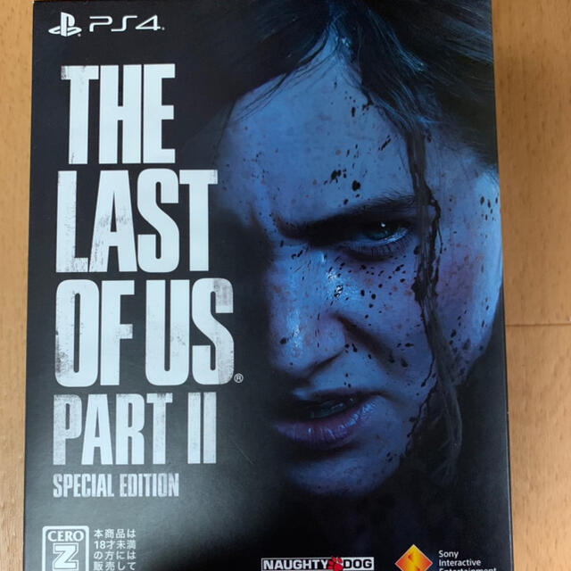 PlayStation4(プレイステーション4)のTheLastofUsPart ll  ラストオブアス2 エンタメ/ホビーのゲームソフト/ゲーム機本体(家庭用ゲームソフト)の商品写真