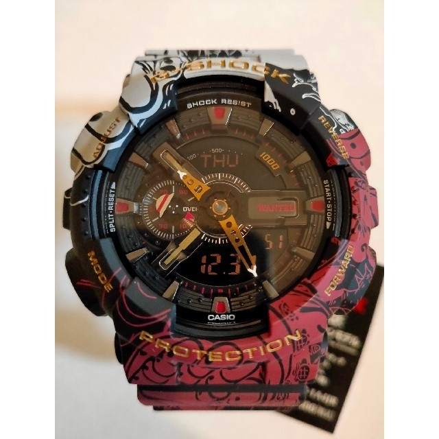 【新品】ワンピース×G-SHOCKコラボモデル GA-110JOP-1A4JR