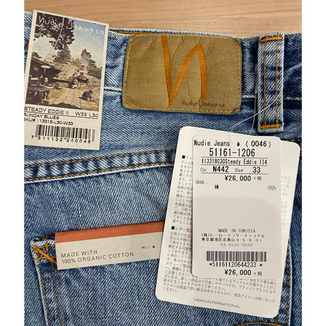 Nudie Jeans(ヌーディジーンズ)の【新品未使用】nudie jeans   steady eddie メンズのパンツ(デニム/ジーンズ)の商品写真