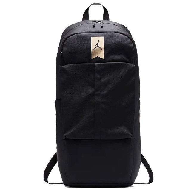 NIKE(ナイキ)のジョーダン リュック バックパック 黒×ゴールド メンズのバッグ(バッグパック/リュック)の商品写真