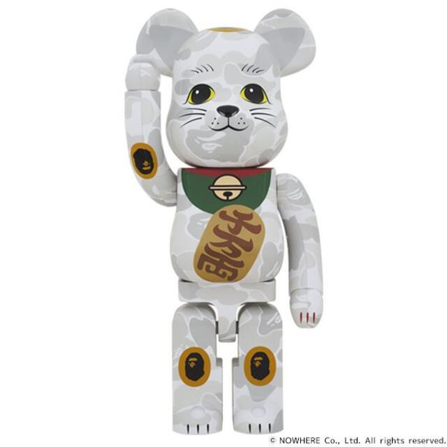 激安通販新作 MEDICOM TOY 1000% 招き猫 BE@RBRICK 青木TT - その他