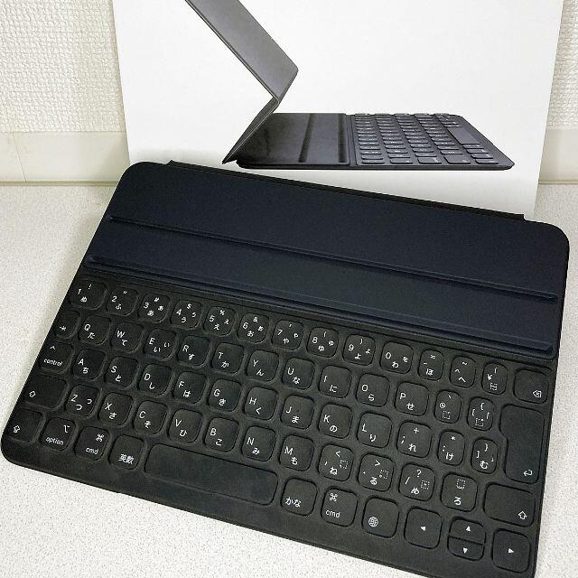 iPad(アイパッド)のiPadPro11用 Smart Keyboard Folio MU8G2J/A スマホ/家電/カメラのPC/タブレット(PC周辺機器)の商品写真