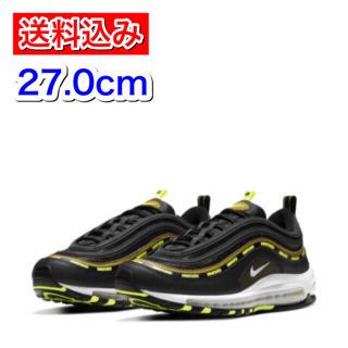 アンディフィーテッド(UNDEFEATED)のUNDEFEATED NIKE AIR MAX 97 black 27.0cm(スニーカー)