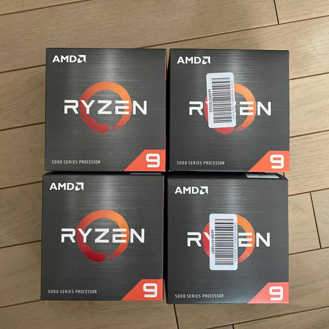 Ryzen 9 5900X without cooler 3.7GHz 4つPC/タブレット