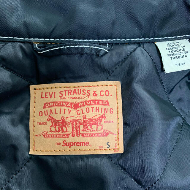 2019aw Supreme Levi''s Nylon Truker Jack