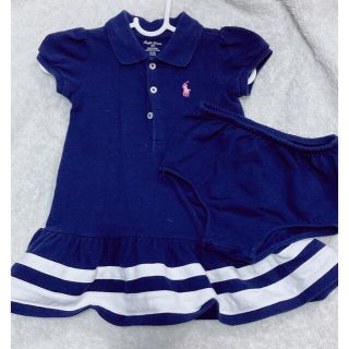 ポロラルフローレン(POLO RALPH LAUREN)の秋産まれちゃんに★ﾗﾙﾌﾛｰﾚﾝ POLO ワンピースセット(その他)