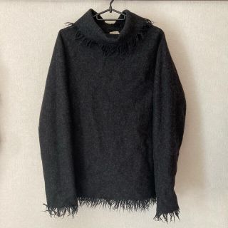 アニエスベー(agnes b.)の美品　アニエスベー　アニエス・ベー　agnes b. ウールデザインカットソー(カットソー(長袖/七分))