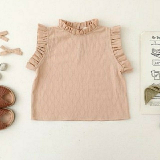 Caramel baby&child (キャラメルベビー&チャイルド)のタグ付き新品 Soor Ploom Thelma Camsole キッズ/ベビー/マタニティのキッズ服女の子用(90cm~)(ブラウス)の商品写真