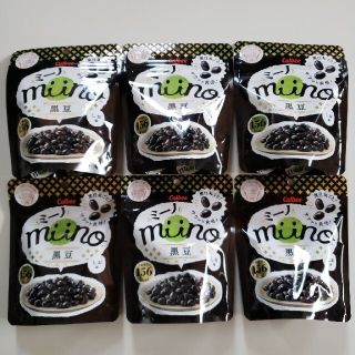 カルビー(カルビー)のミーノ  黒豆  しお味  詰め合わせ  6袋(菓子/デザート)