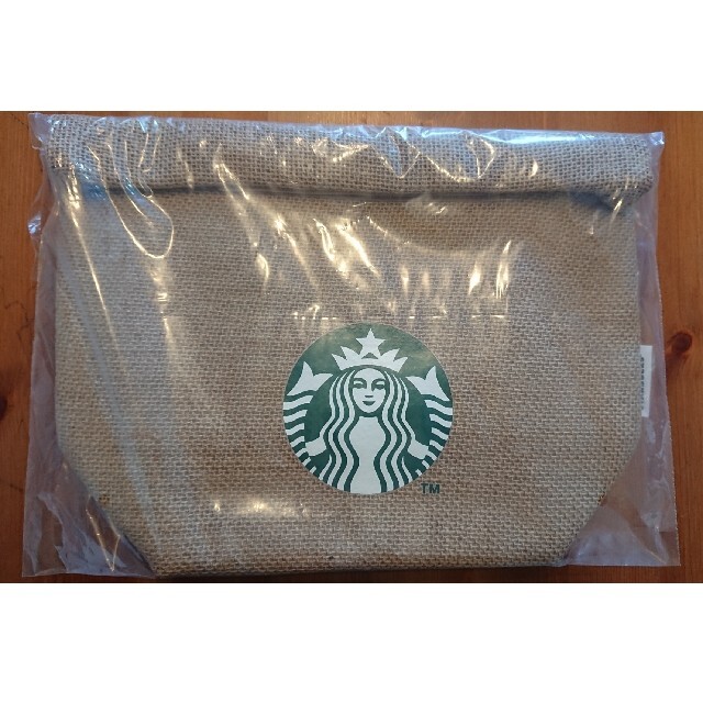 Starbucks Coffee(スターバックスコーヒー)のスターバックス ジュートランチバッグ インテリア/住まい/日用品のキッチン/食器(弁当用品)の商品写真