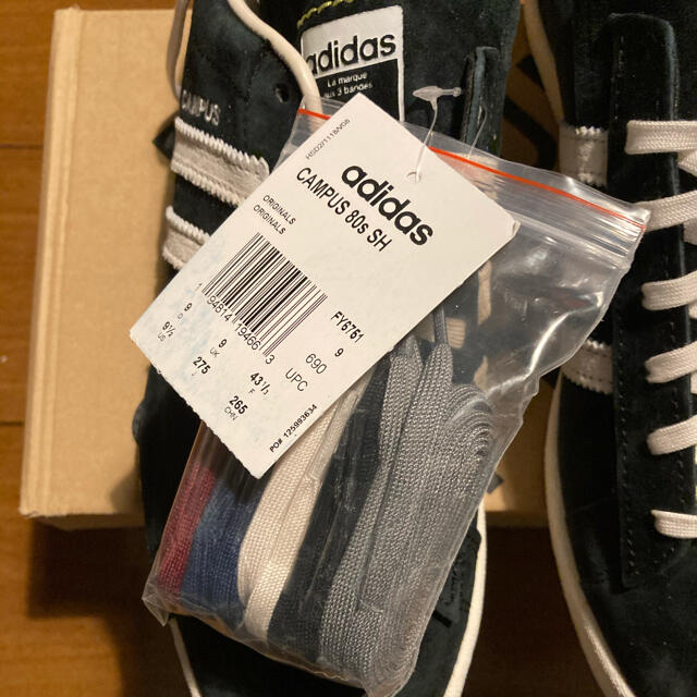 adidas(アディダス)のADIDAS X RECOUTURE（リクチュール）コラボ CAMPUS 80S メンズの靴/シューズ(スニーカー)の商品写真