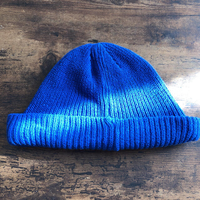 RAGEBLUE(レイジブルー)のニット帽 ニットキャップ　ブルー　青 メンズの帽子(ニット帽/ビーニー)の商品写真