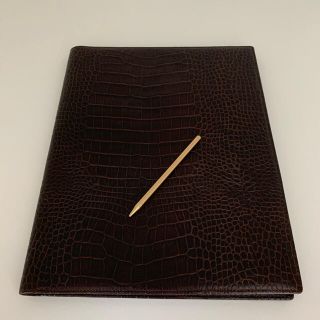 スマイソン(Smythson)のShu様専用＊SMYTHSON＊スマイソンA4手帳型ノート　マホガニー(手帳)