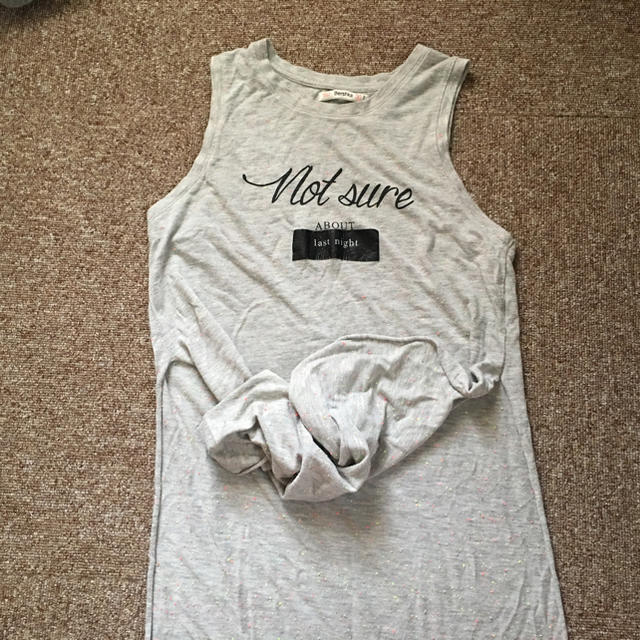 Bershka(ベルシュカ)のロング タンクトップ レディースのトップス(Tシャツ(半袖/袖なし))の商品写真