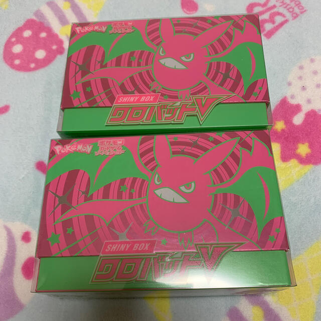 未開封 ポケモンカード SHINY BOX クロバット クロバットV 2BOX - Box ...