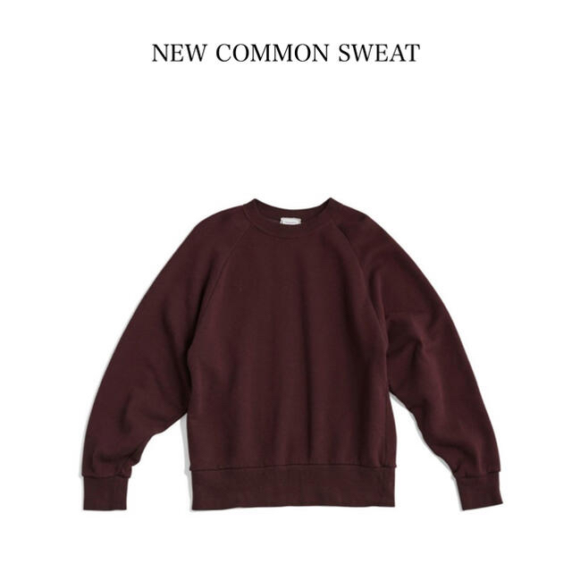 Shinzone(シンゾーン)のTHE SHINZONE COMMON SWEAT バーガンディー レディースのトップス(トレーナー/スウェット)の商品写真