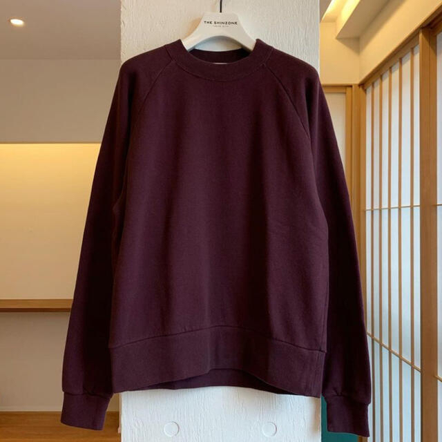 Shinzone(シンゾーン)のTHE SHINZONE COMMON SWEAT バーガンディー レディースのトップス(トレーナー/スウェット)の商品写真