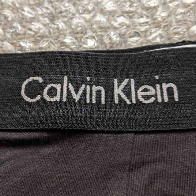 Calvin Klein(カルバンクライン)のカルバンクラインCalvin Kleinコットントランクス 新品未使用 黒 メンズのアンダーウェア(トランクス)の商品写真