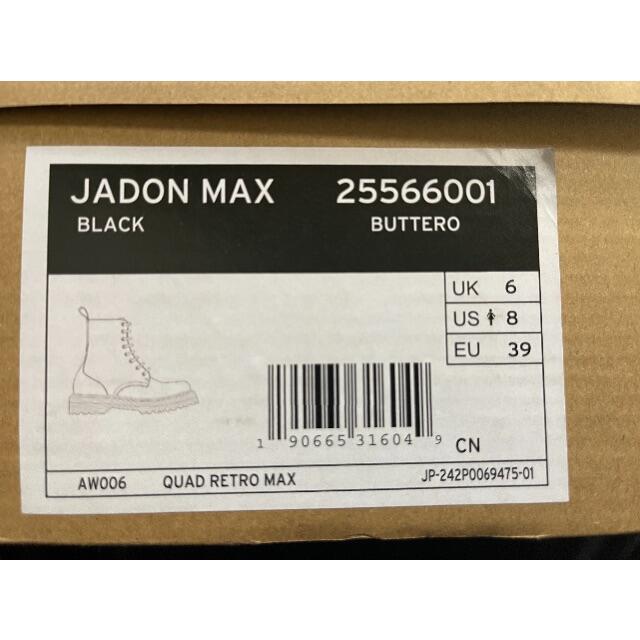 Dr.Martens(ドクターマーチン)の新品ＪＡＤＯＮmax・ブッテロレザー・超厚底ソール　サイドジップ レディースの靴/シューズ(ブーツ)の商品写真