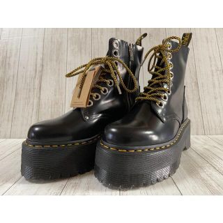 ドクターマーチン(Dr.Martens)の新品ＪＡＤＯＮmax・ブッテロレザー・超厚底ソール　サイドジップ(ブーツ)