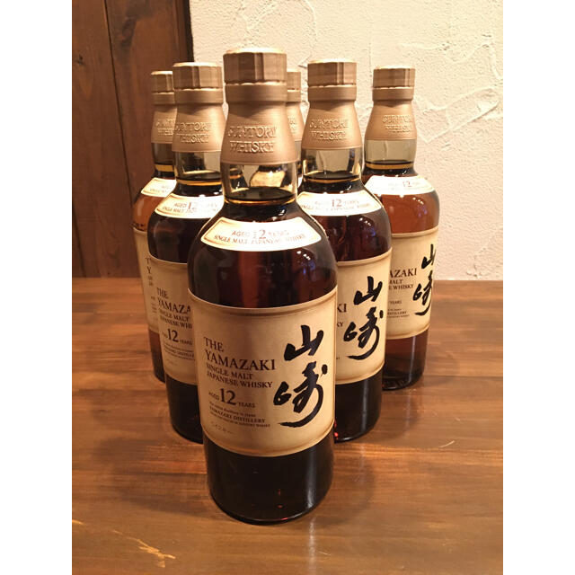 山崎12年700ml  6本セット