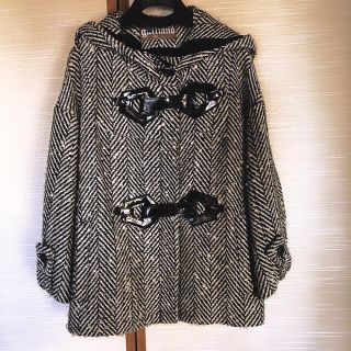 ガリアーノ(GALLIANO)の値引き！galliano ショート丈コート フード付き(ピーコート)