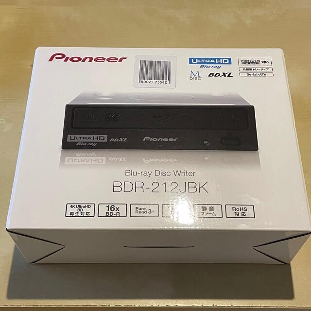 Pioneer BDR-212JBK BDXL対応 内蔵ブルーレイドライブ